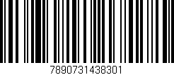Código de barras (EAN, GTIN, SKU, ISBN): '7890731438301'