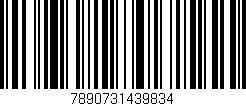Código de barras (EAN, GTIN, SKU, ISBN): '7890731439834'