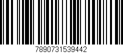 Código de barras (EAN, GTIN, SKU, ISBN): '7890731539442'