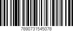 Código de barras (EAN, GTIN, SKU, ISBN): '7890731545078'