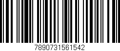 Código de barras (EAN, GTIN, SKU, ISBN): '7890731561542'