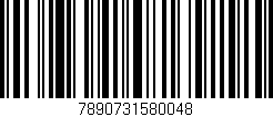 Código de barras (EAN, GTIN, SKU, ISBN): '7890731580048'