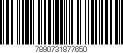 Código de barras (EAN, GTIN, SKU, ISBN): '7890731877650'