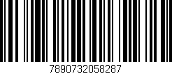 Código de barras (EAN, GTIN, SKU, ISBN): '7890732058287'