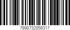 Código de barras (EAN, GTIN, SKU, ISBN): '7890732058317'