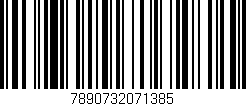 Código de barras (EAN, GTIN, SKU, ISBN): '7890732071385'