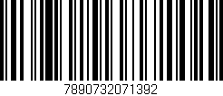 Código de barras (EAN, GTIN, SKU, ISBN): '7890732071392'