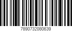 Código de barras (EAN, GTIN, SKU, ISBN): '7890732080639'