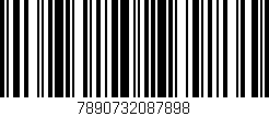 Código de barras (EAN, GTIN, SKU, ISBN): '7890732087898'