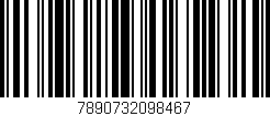 Código de barras (EAN, GTIN, SKU, ISBN): '7890732098467'