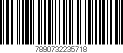 Código de barras (EAN, GTIN, SKU, ISBN): '7890732235718'