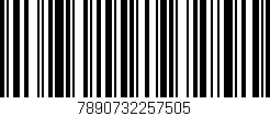 Código de barras (EAN, GTIN, SKU, ISBN): '7890732257505'