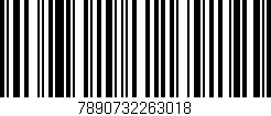 Código de barras (EAN, GTIN, SKU, ISBN): '7890732263018'