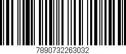 Código de barras (EAN, GTIN, SKU, ISBN): '7890732263032'