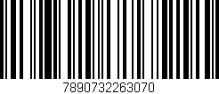 Código de barras (EAN, GTIN, SKU, ISBN): '7890732263070'