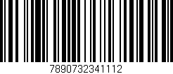 Código de barras (EAN, GTIN, SKU, ISBN): '7890732341112'