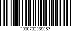 Código de barras (EAN, GTIN, SKU, ISBN): '7890732369857'