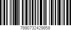 Código de barras (EAN, GTIN, SKU, ISBN): '7890732429858'
