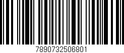 Código de barras (EAN, GTIN, SKU, ISBN): '7890732506801'