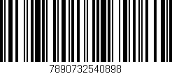 Código de barras (EAN, GTIN, SKU, ISBN): '7890732540898'