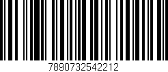 Código de barras (EAN, GTIN, SKU, ISBN): '7890732542212'