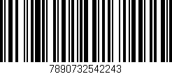 Código de barras (EAN, GTIN, SKU, ISBN): '7890732542243'