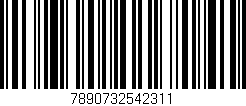 Código de barras (EAN, GTIN, SKU, ISBN): '7890732542311'