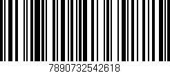 Código de barras (EAN, GTIN, SKU, ISBN): '7890732542618'