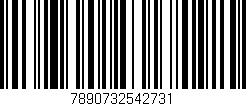 Código de barras (EAN, GTIN, SKU, ISBN): '7890732542731'