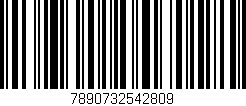 Código de barras (EAN, GTIN, SKU, ISBN): '7890732542809'