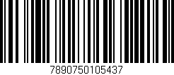 Código de barras (EAN, GTIN, SKU, ISBN): '7890750105437'