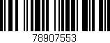 Código de barras (EAN, GTIN, SKU, ISBN): '78907553'