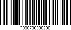 Código de barras (EAN, GTIN, SKU, ISBN): '7890780000290'