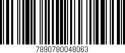 Código de barras (EAN, GTIN, SKU, ISBN): '7890780048063'