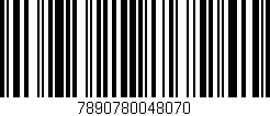 Código de barras (EAN, GTIN, SKU, ISBN): '7890780048070'