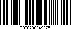 Código de barras (EAN, GTIN, SKU, ISBN): '7890780049275'