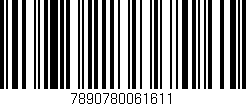 Código de barras (EAN, GTIN, SKU, ISBN): '7890780061611'