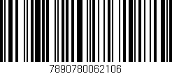 Código de barras (EAN, GTIN, SKU, ISBN): '7890780062106'