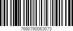 Código de barras (EAN, GTIN, SKU, ISBN): '7890780063073'