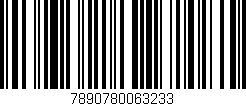 Código de barras (EAN, GTIN, SKU, ISBN): '7890780063233'