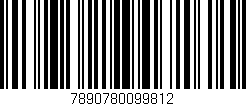 Código de barras (EAN, GTIN, SKU, ISBN): '7890780099812'