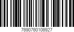 Código de barras (EAN, GTIN, SKU, ISBN): '7890780108927'