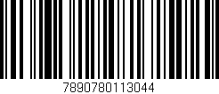 Código de barras (EAN, GTIN, SKU, ISBN): '7890780113044'