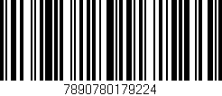 Código de barras (EAN, GTIN, SKU, ISBN): '7890780179224'