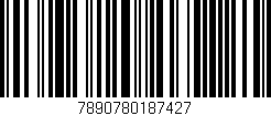 Código de barras (EAN, GTIN, SKU, ISBN): '7890780187427'