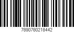 Código de barras (EAN, GTIN, SKU, ISBN): '7890780218442'