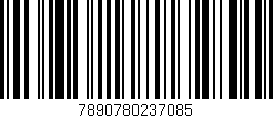 Código de barras (EAN, GTIN, SKU, ISBN): '7890780237085'