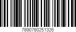 Código de barras (EAN, GTIN, SKU, ISBN): '7890780251326'