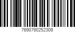 Código de barras (EAN, GTIN, SKU, ISBN): '7890780252309'