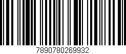 Código de barras (EAN, GTIN, SKU, ISBN): '7890780269932'